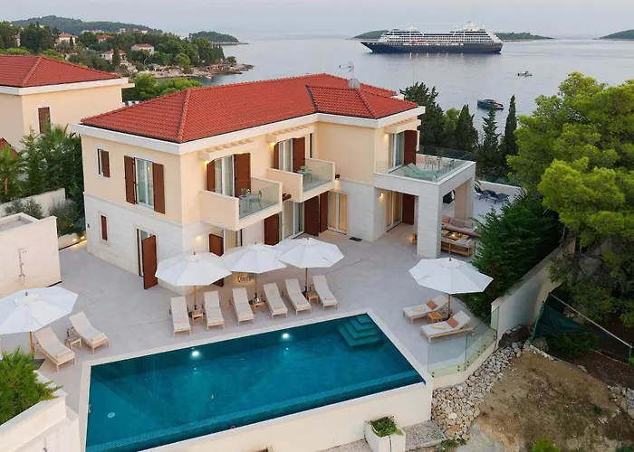 Beautiful Crystalsea 2 With A Pool In Hvar Villa Hvar Town