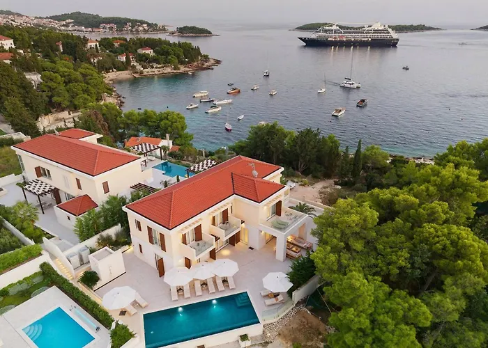 Beautiful Crystalsea 2 With A Pool In Hvar Villa Hvar Town